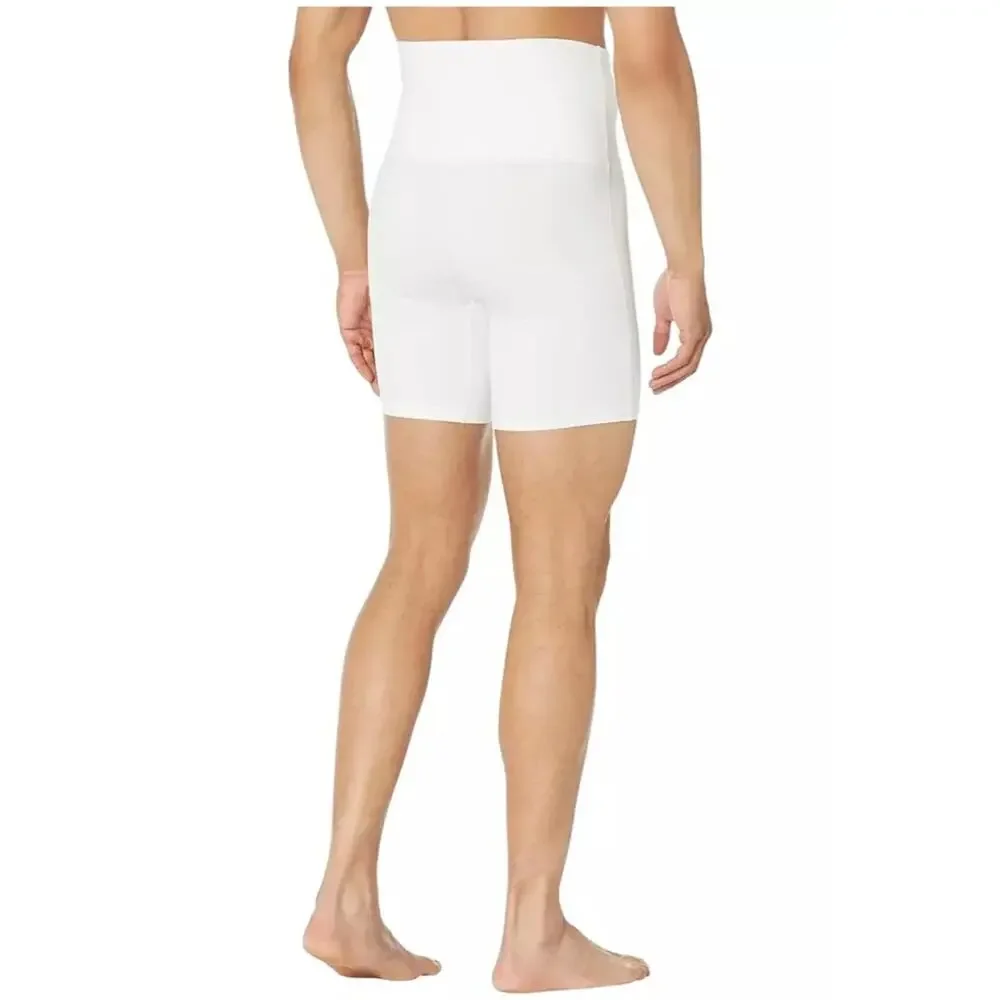 Spanx Men's Shaping Shorts Cotton Boxer Brief Bright White Size Medium NWT